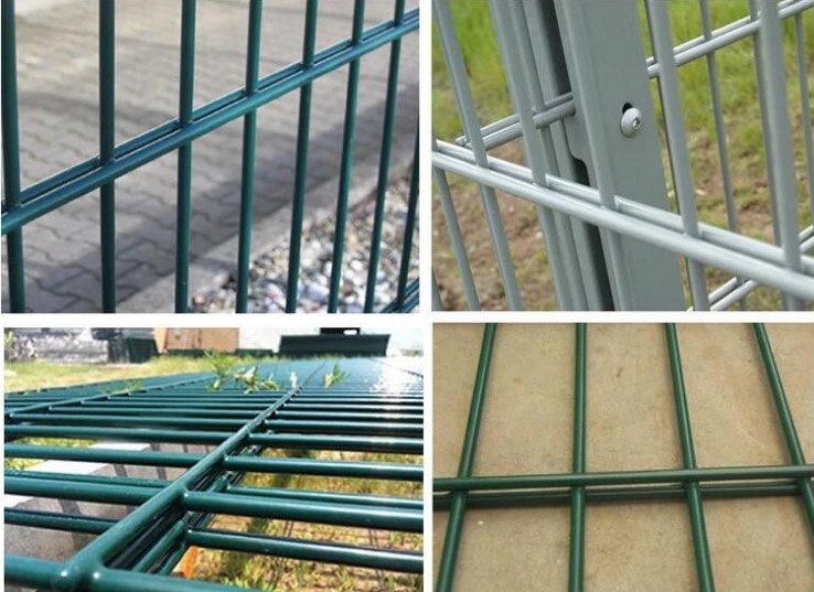 Decorative Powder Coating L3000mm Double Wire Fence