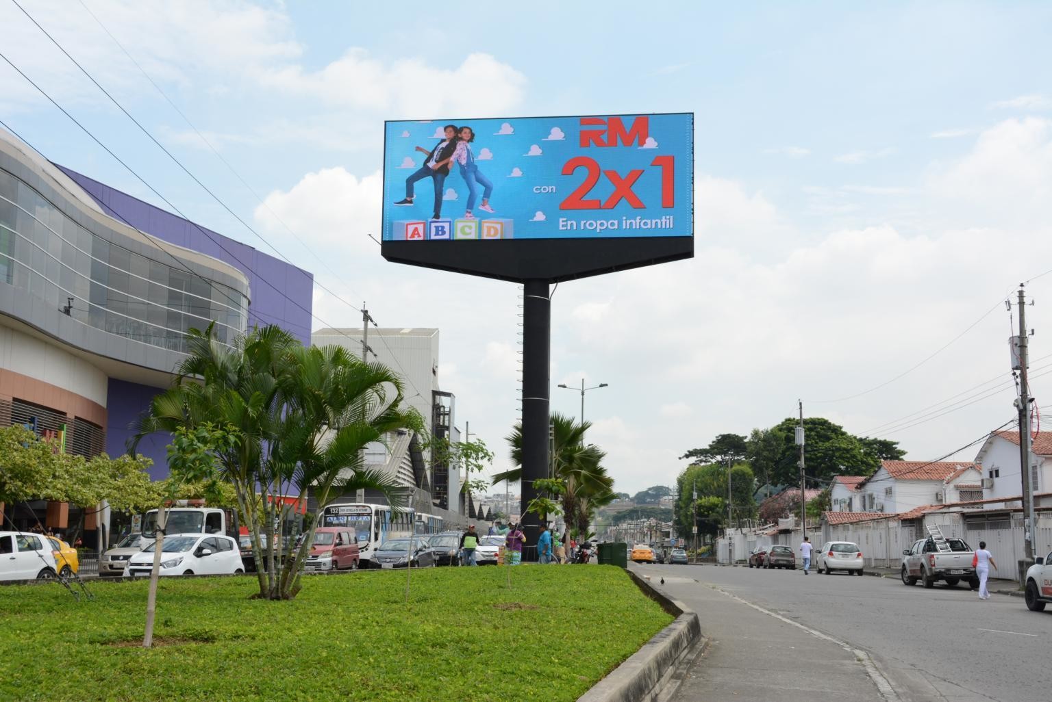 Waterproof LED Advertising Screen Outdoor P2.5mm High Brightness