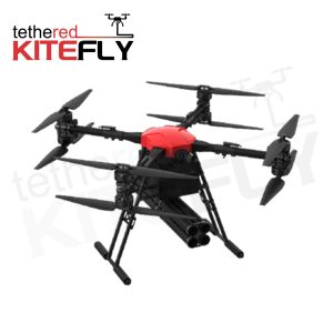 IP45 Tethered Quadcopter With Four Axes And Eight Propellers W50