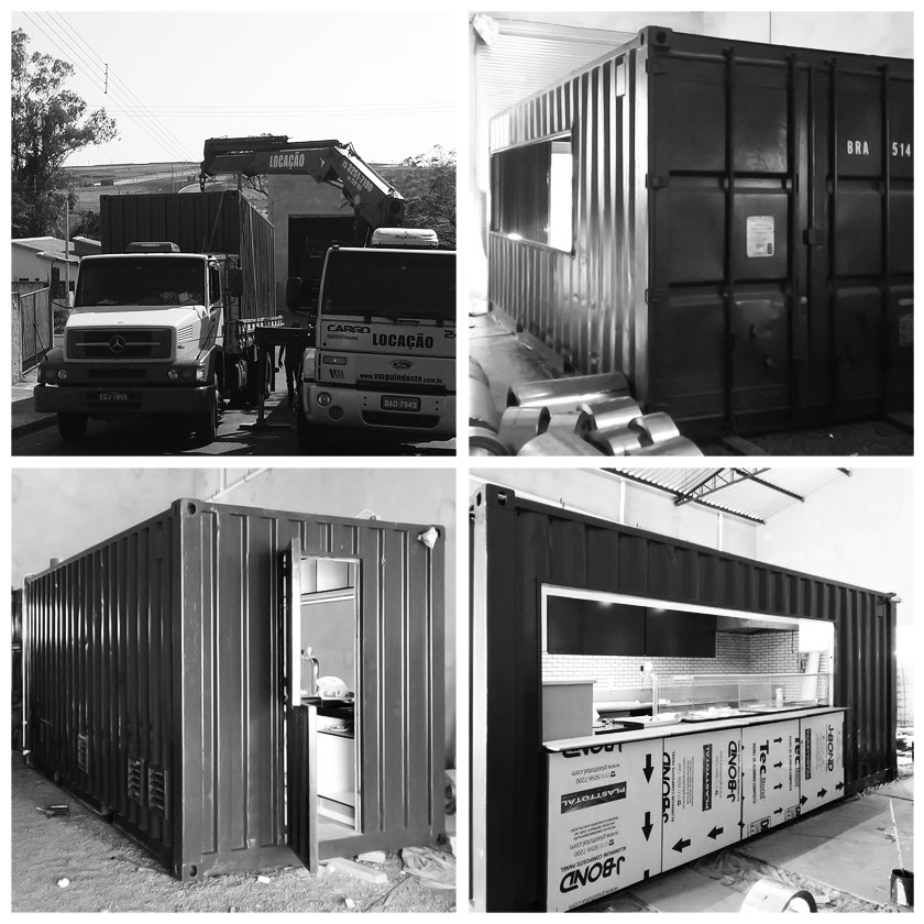 3 Pieces Combined Luxury Steel Structure Prefab Shipping Container Homes