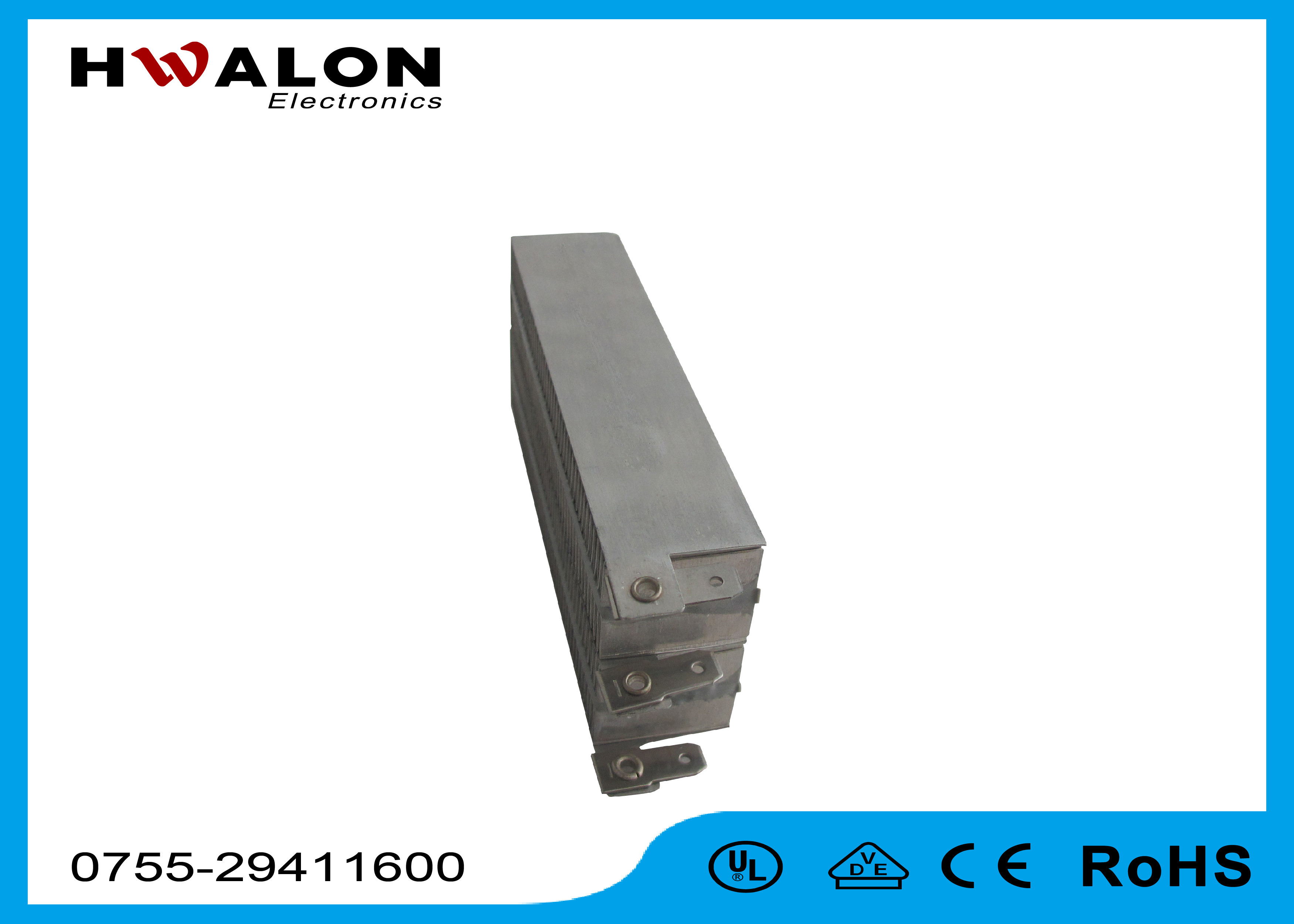 220V PR4 PTC Air Heater Element High Performance With Aluminum Heat Sink