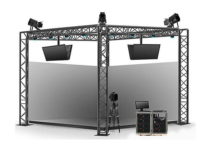 HD Floor LED Display Screen Stage Background Indoor Full Color XR Shooting available