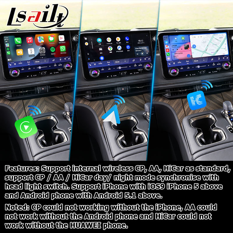 Android 13 8+128 Android multimedia interface for Lexus LM LM350h 2023