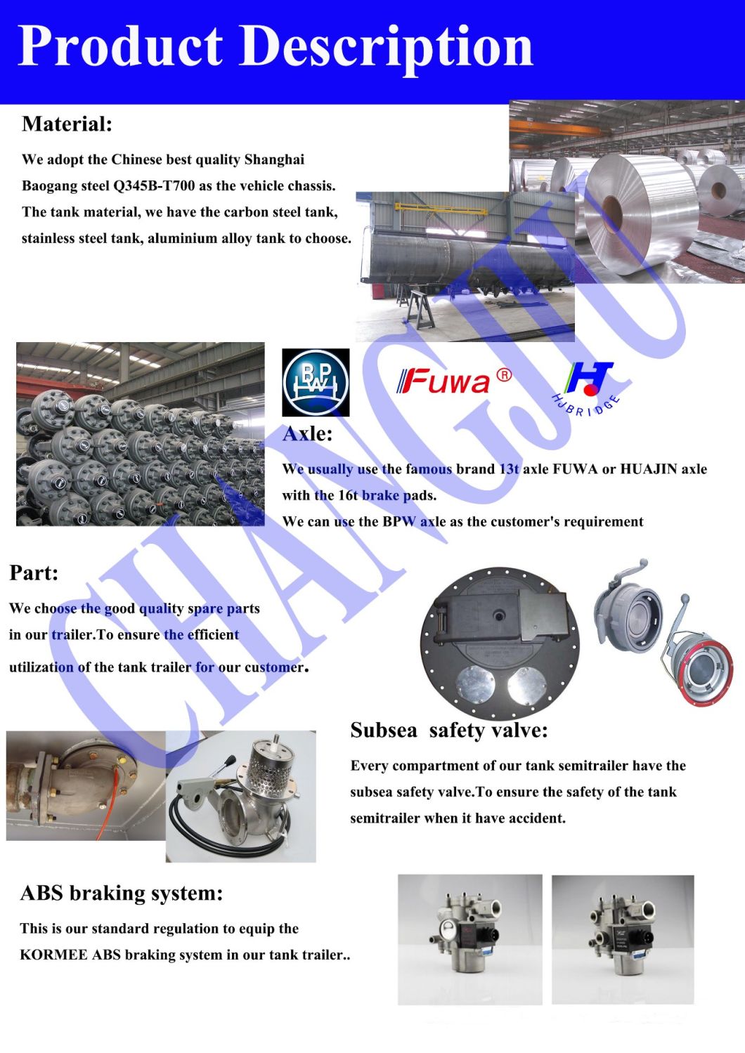 Fuel/Petrol/Gasoline/Oil/Crude Oil Tanker for Storage