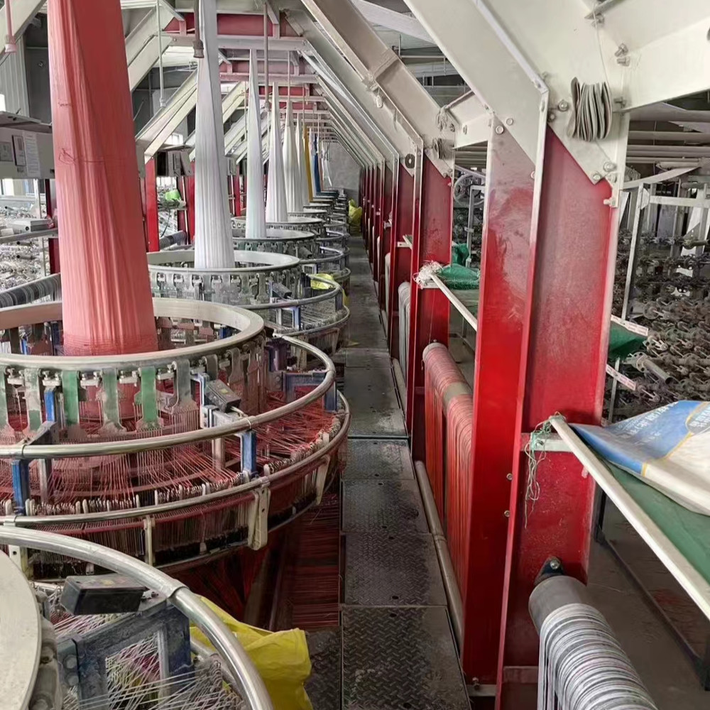 Used Middle Six Shuttle Circular Loom For FIBC Bags Woven Bags