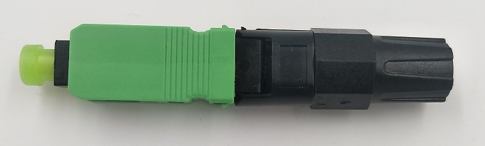 Flexible Field Assembly Connector , Durable Fiber Optic Quick Connector