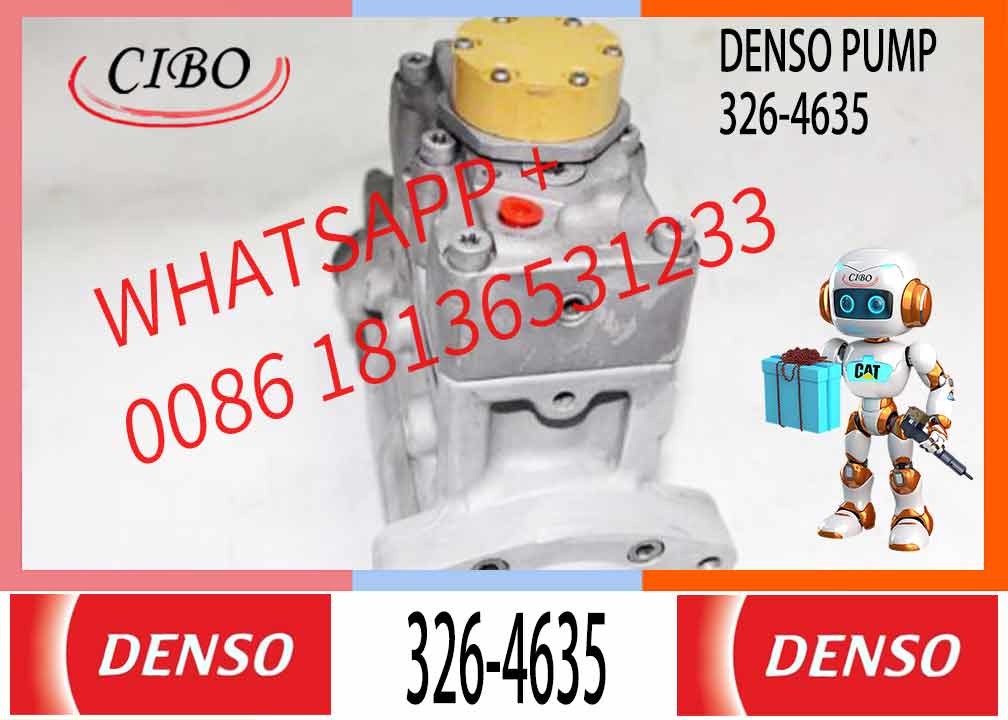 Construction Machinery Parts C6.4 320D E320D excavator fuel Injection pump 3264635 326-4635 for spare parts