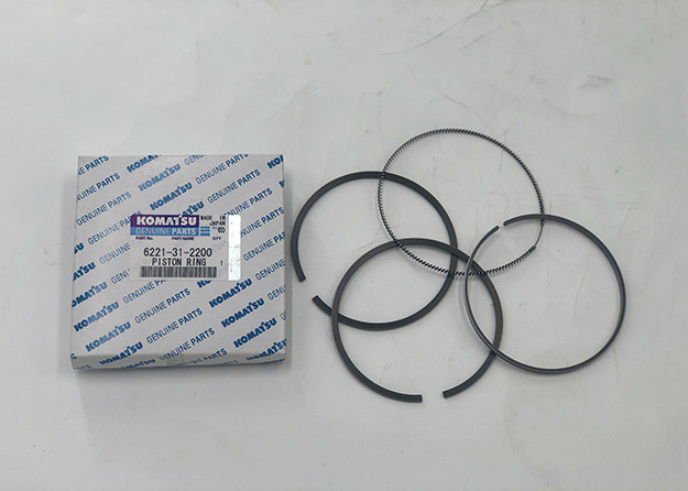 S6d108 Komatsu Excavator Parts Piston Ring High Temperature Resistant