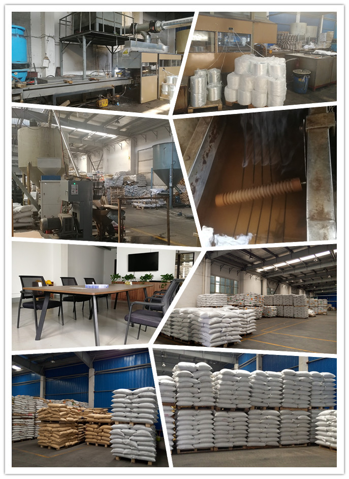Polyamide 25% Fiberglass Granules Reinforced Nylon Material Recycling Material Produce Thermal Break Strip