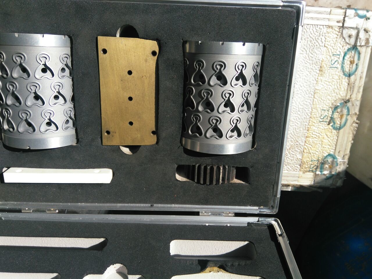 Small Machine Capsule Mold Aluminium Alloy Softgel Complete Die Roll Set