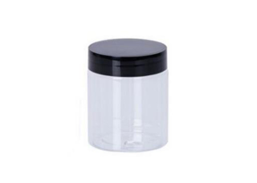 250ml Translucent PET Plastic Cosmetic Bottles With Screw Cap