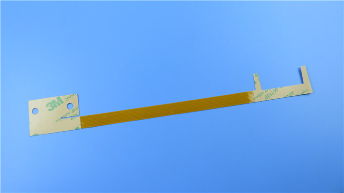 Single Sided Flexible Printed Circuit Soft PCB Built on Polyimide with 3M Tape for Video Surveillance System
