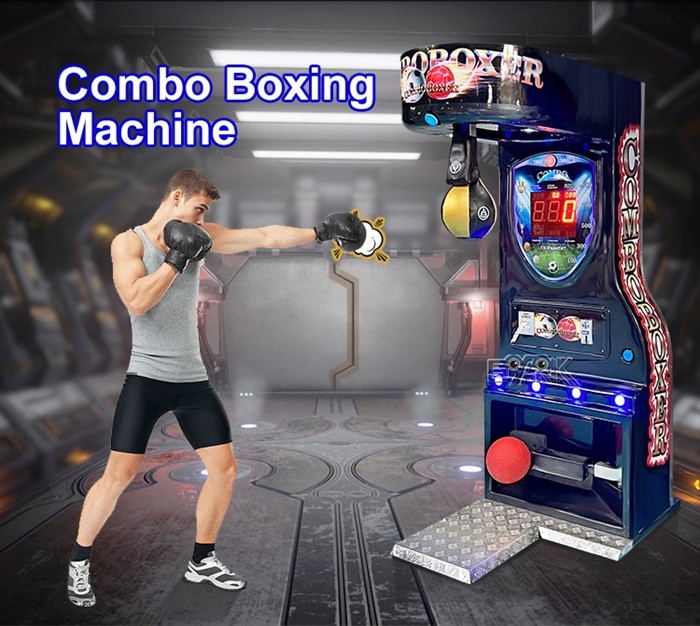 1 Player Combo Boxer Machine Arcade Game Boxing Punch Machine
