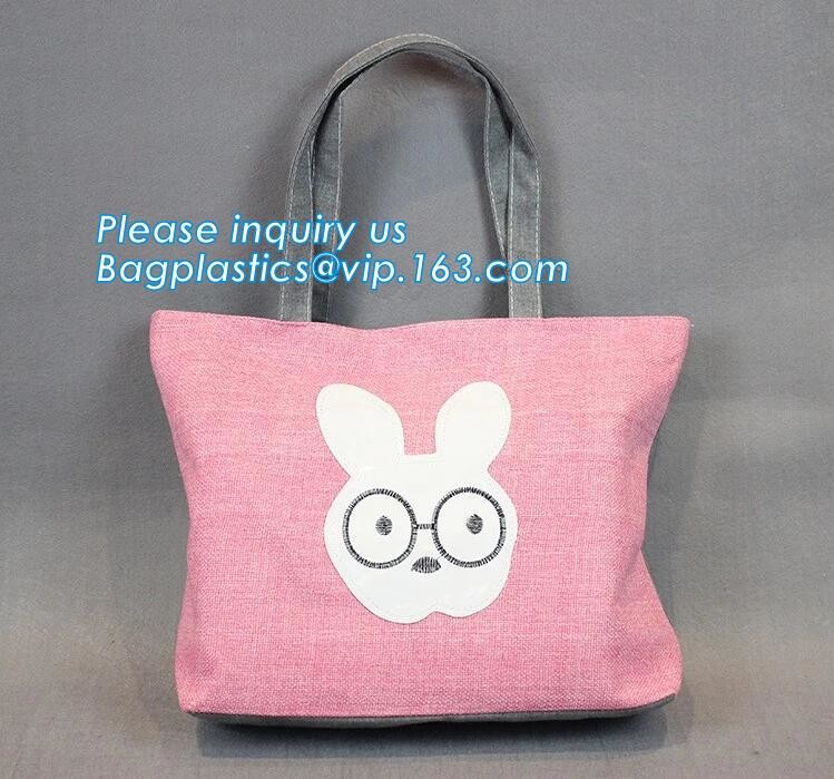 Natural Burlap Tote Shopping Bags Reusable Jute Bags with Full Gusset with Handles Laminated Interior tote shopper pack