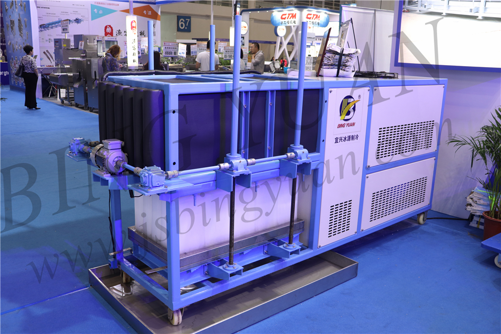 Yixing ICS Refrigeration High Quality, Low price Direct System Block Ice Machine 1 ton/24 h