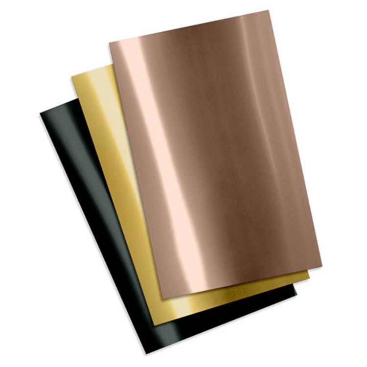 201 202 304 2mm Colored Stainless Steel Sheets High Temperature Resistance