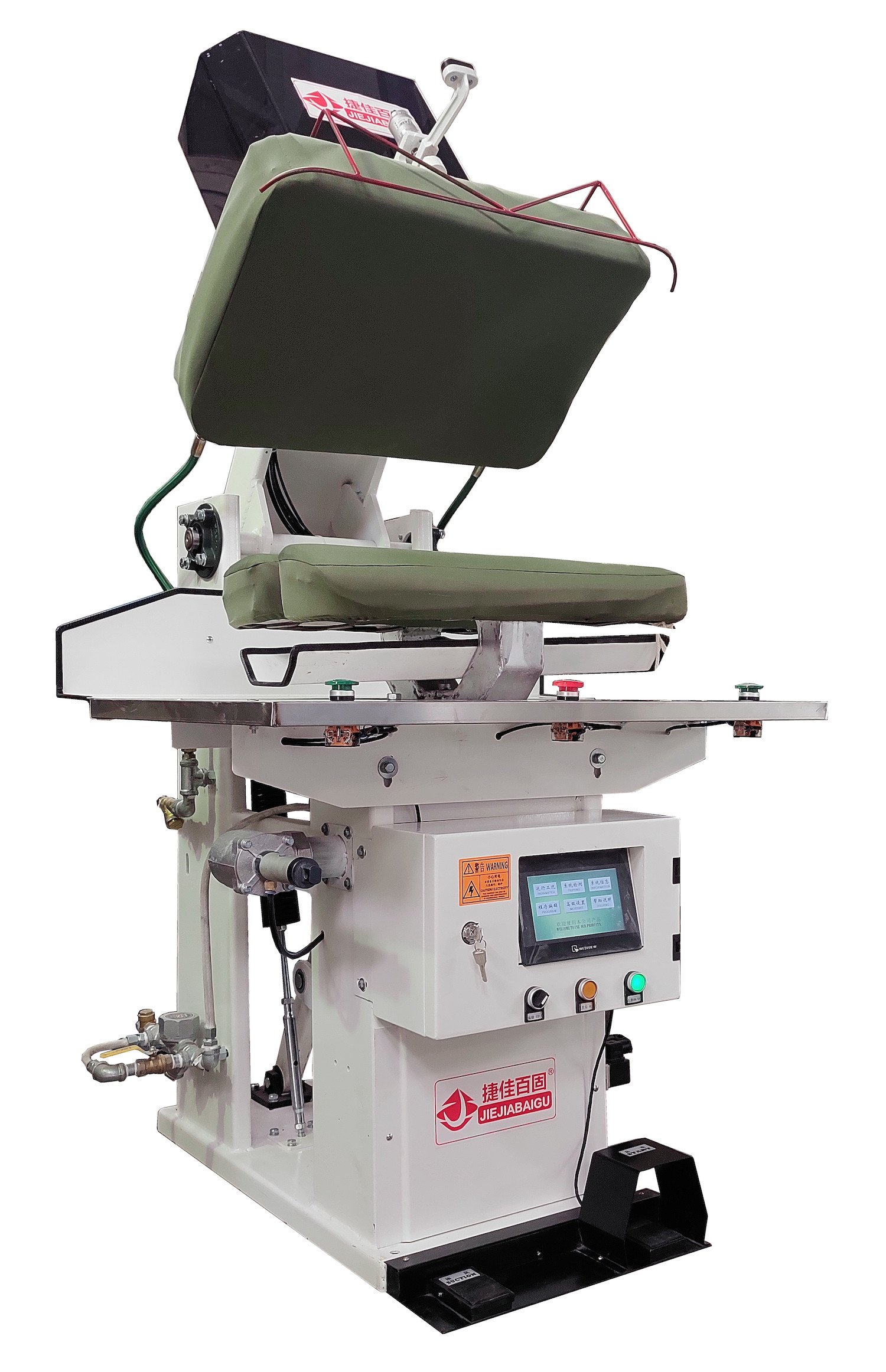 Auto Wool Jacket Suit Cloth Press Machine 220v 50hz Vertical