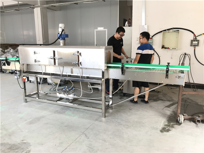 120w Mini Electric Heat Shrink Tunnel Machine For Bottles