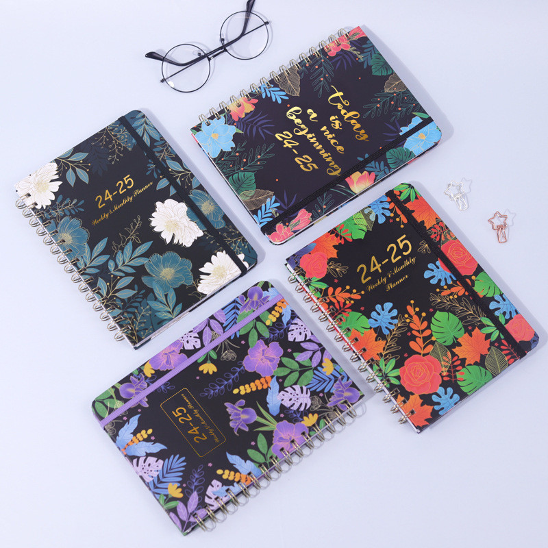 Elegant Rectangle Hardcover Notebook Printing 128gsm Matt Art Paper Natural Uncoated Wood Free Pages