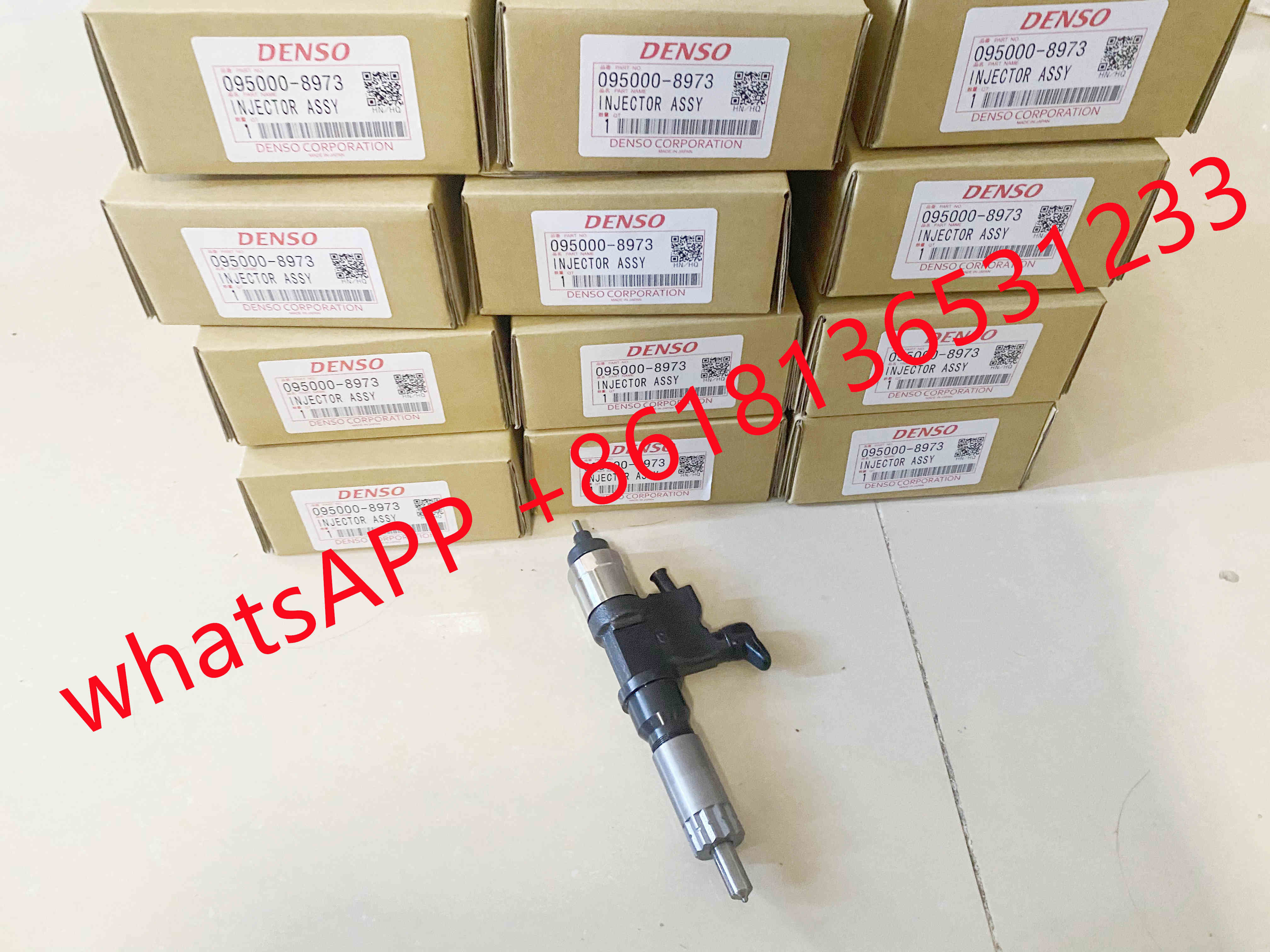 In Stock Common Rail Fuel Injector 095000-8973 095000-8971 095000-8970 8-98151856-3 FOR ISUZU 6HK1 ENGINE
