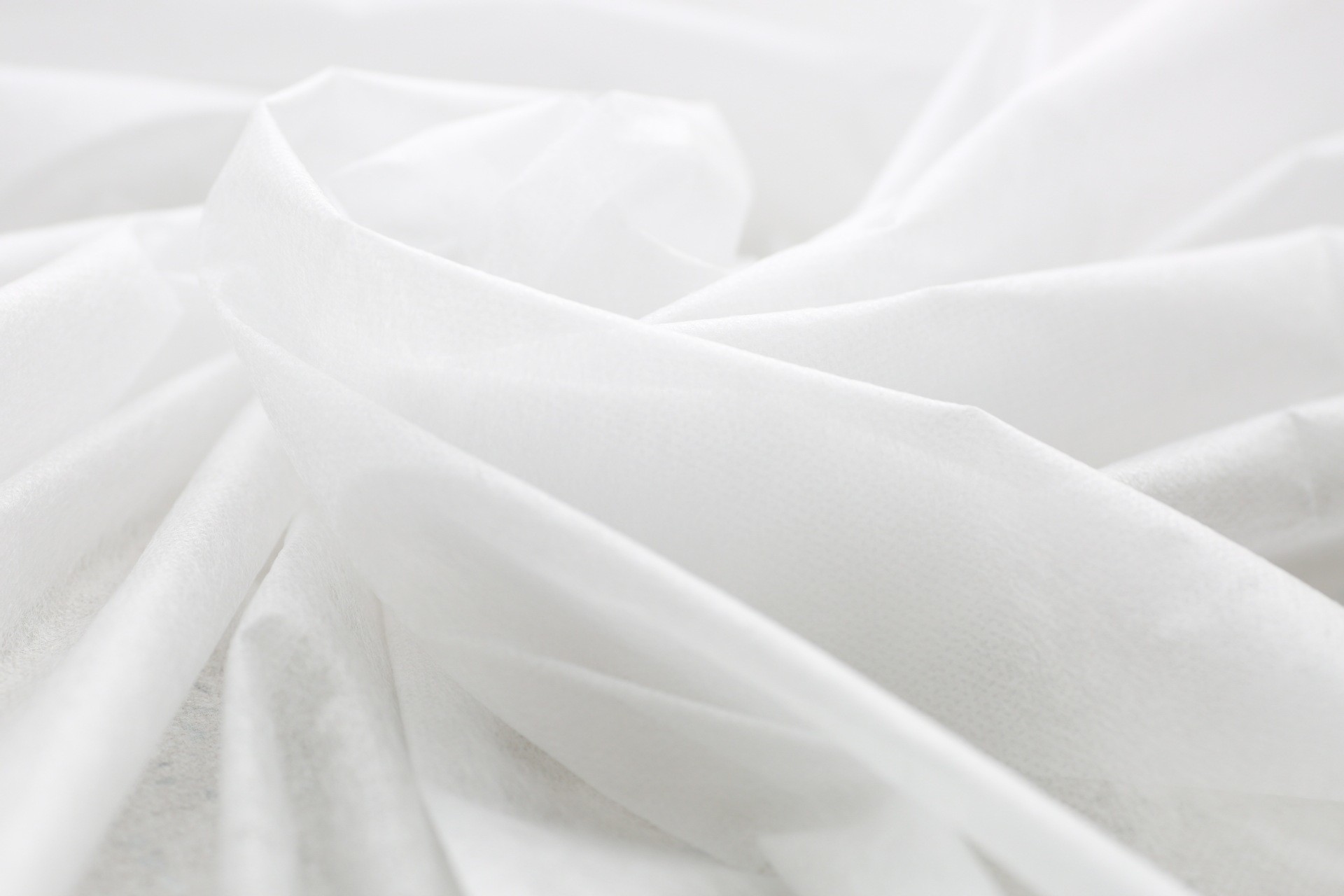 Hydrophilic PP Non Woven Fabric 10g-20gsm 1600mm for adult Pads