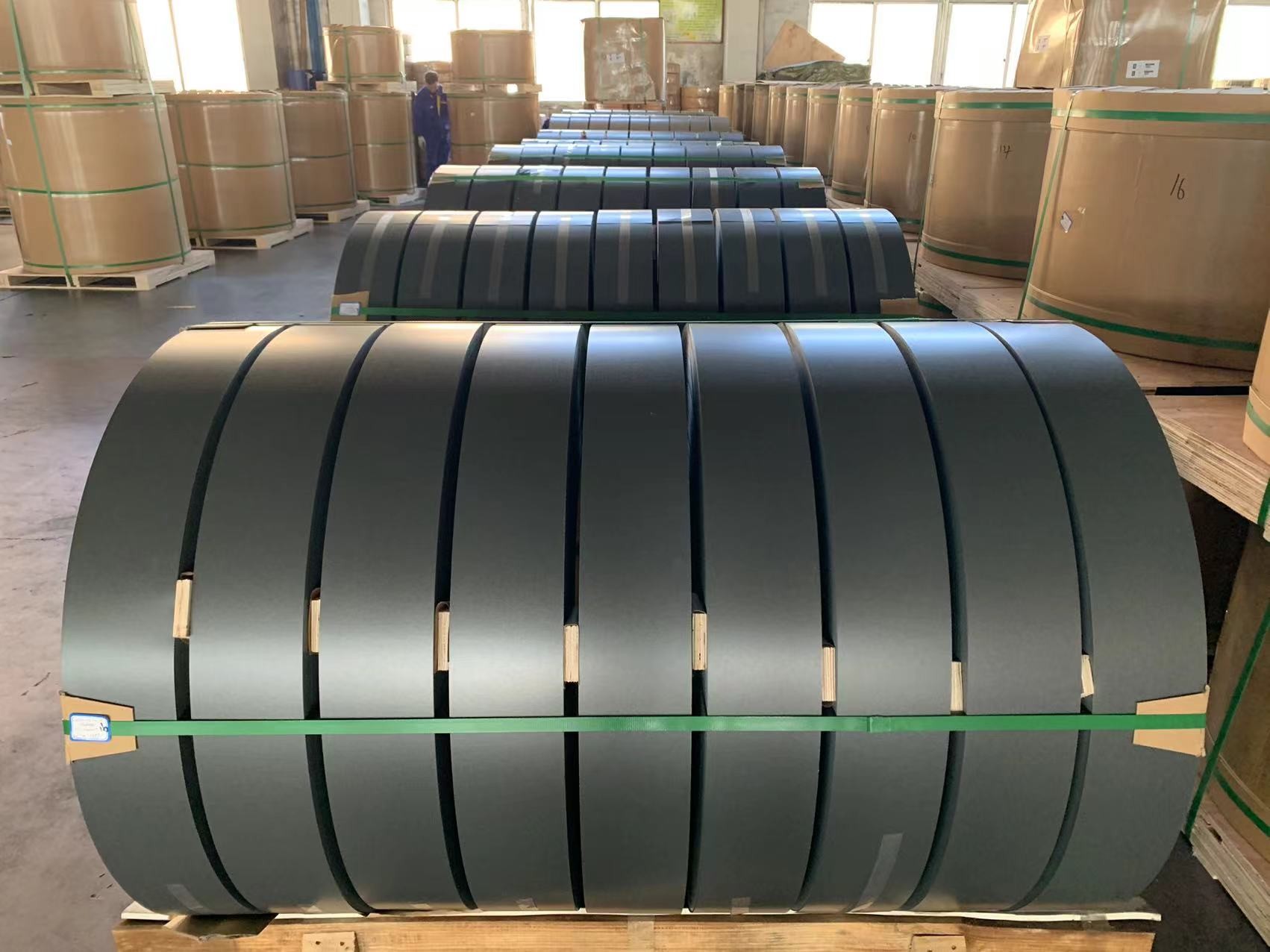 High Glossy Black Color Coated Aluminum Sheet For Signs And Decorations