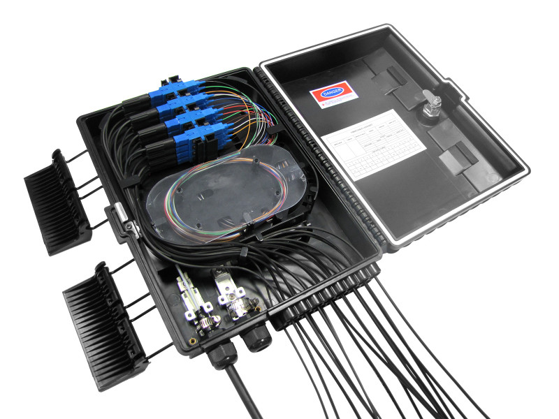 FTTx Network System Waterproof IP66 Fiber Optic Termination Box