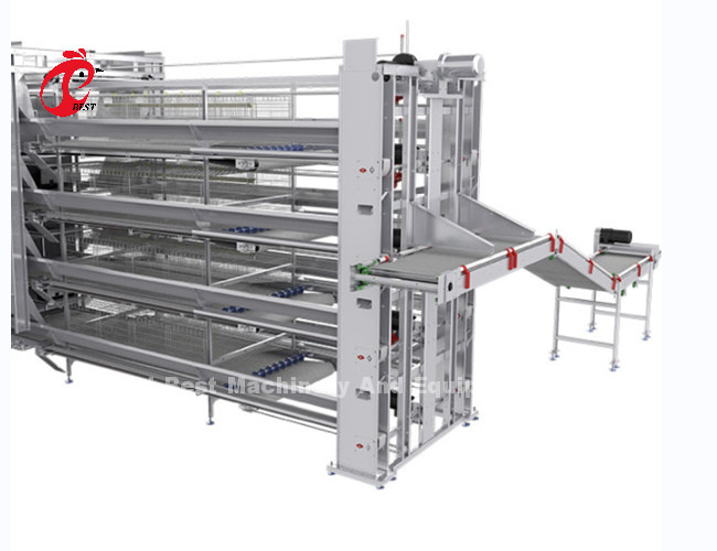 3 Tier Poultry Farming Cage System With 2.8-3.5mm Cage Wire - Easy To Install Mia