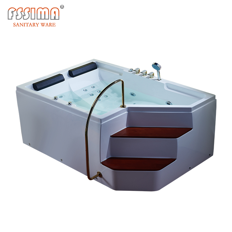 Inflatable Portable Walk-In Bathtub For Adults Seniors Shower Rectangle