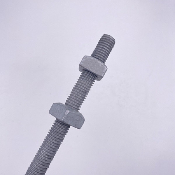 1/2" Electric Power Fittings HDG Forged Double Armign Bolts