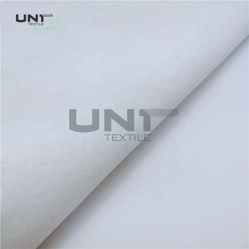 150cm 100% Cotton Woven fusible interfacing fabric Adhesive
