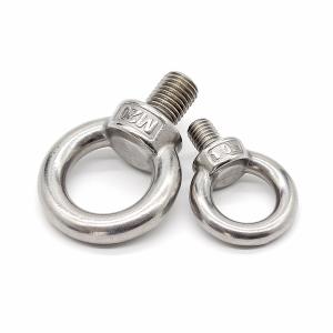 Buy cheap JIS 1168 Stainless Steel Rigging Hardware / Stainless Steel Eye Screws High Strength product