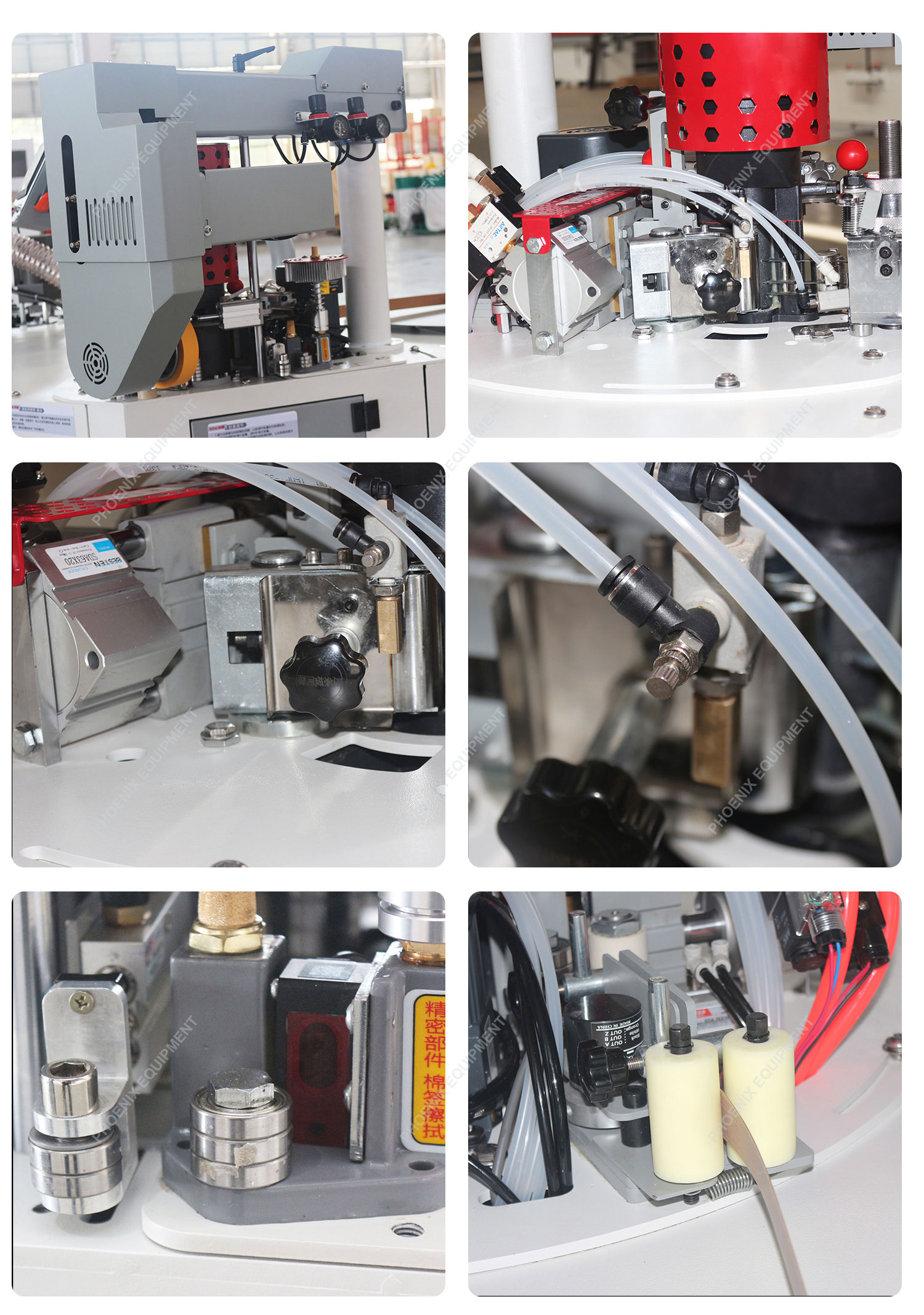 110C-210C Glue Pot Laser Precision Docking Straight Curve Rocker Automatic Edge Banding Machine