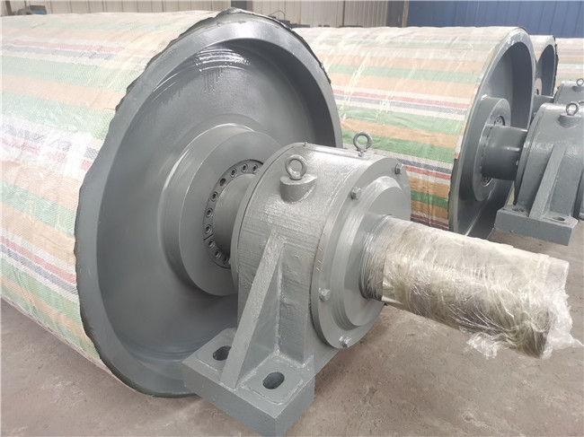 Overland Conveyor Bend Pulley 50 kg/M Conveyor Belt Drive Pulley