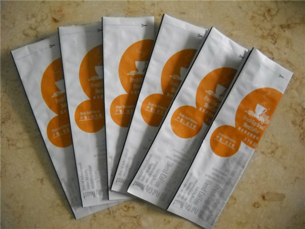 Stand Up Custom Plastic Pouches Packaging , Zipper Coffee Packaging Bag