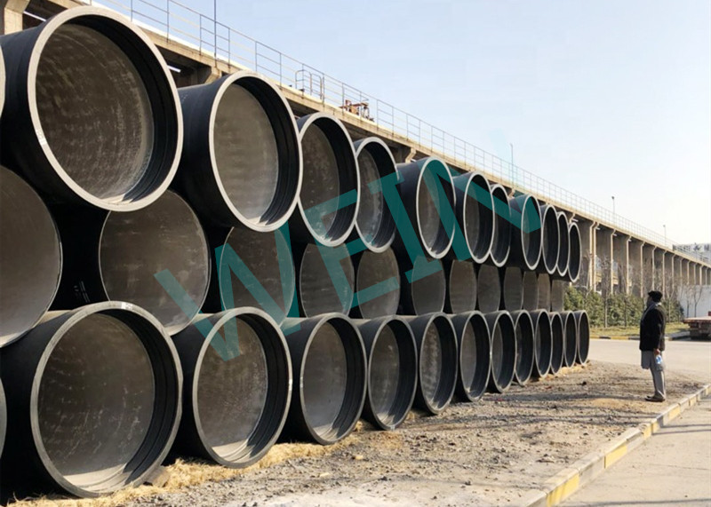 ISO9001 Ductile Iron Jacking Tube Anti Corrosion For Water Supply / Drainage