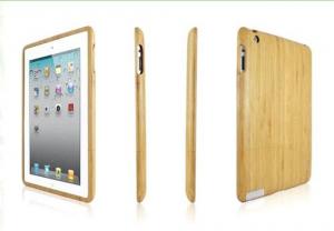 China Luxury Natural Wood Case For Apple iPad Mini Cases Bamboo Wood Hard Back For Apple iPad Mini 2 Retina on sale