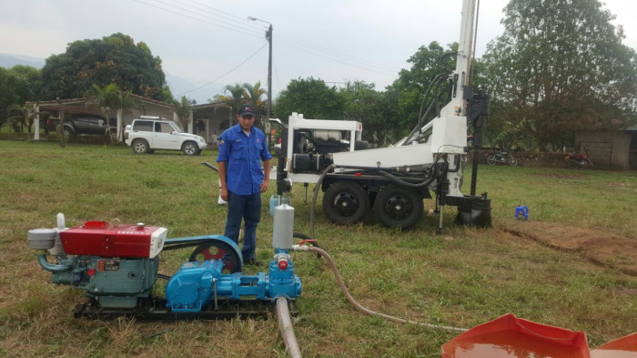 Trailer Mounted Portable Water Well Drilling Rig Machine