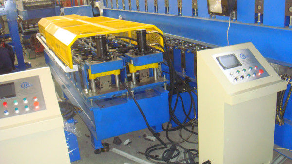 High Speed Embossed Lip channel PLC Control Automatic Metal Stud Roll Forming Machine
