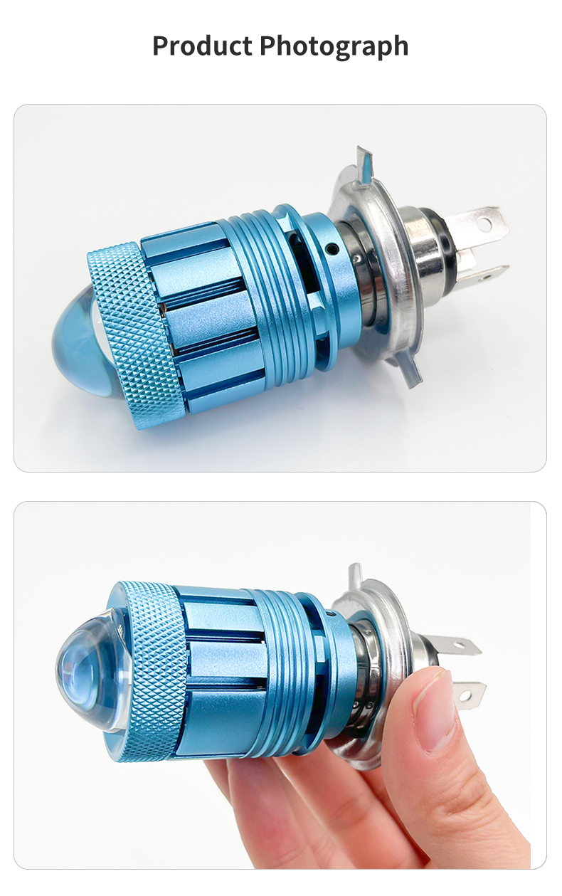 1600LM Motorcycle Auxiliary Driving Lights 5700K-6500K Auxiliary Driving Lamps