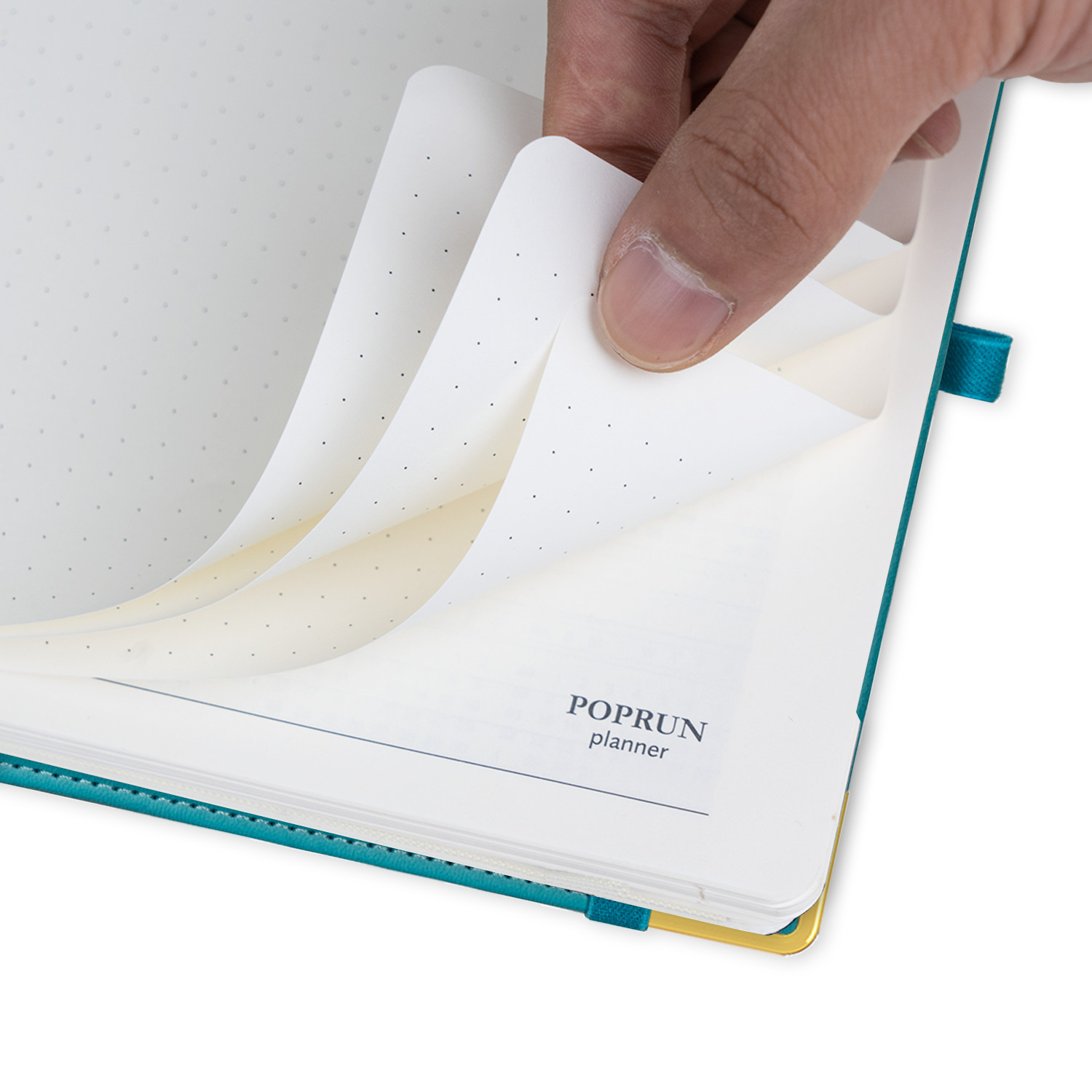 Weekly Planner 2023-2023 Donau Blue Vertical Hourly Schedule Ivory Paper And Vegan Leather