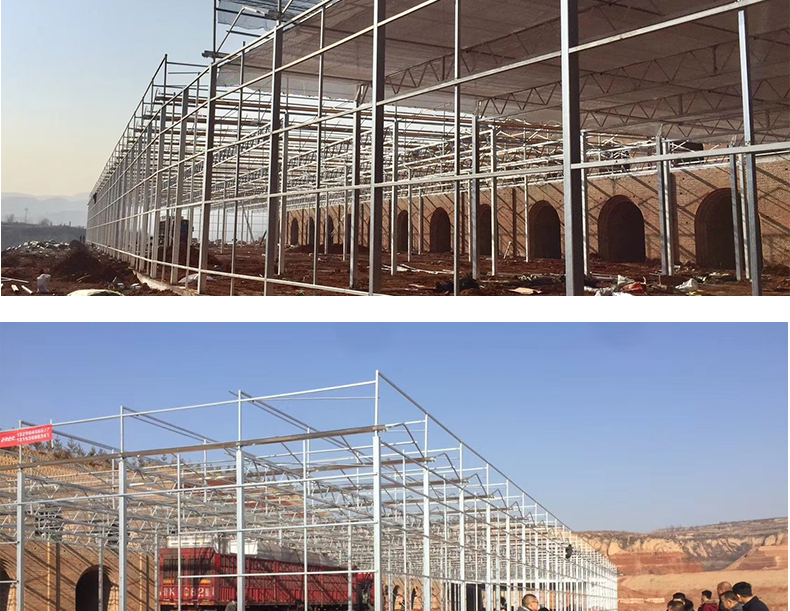 Large Glass Covered Garden Greenhouses for Versatile Planting Options