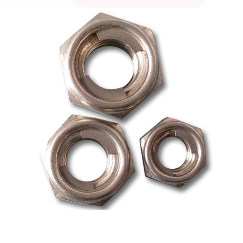 Black Oxide Finish DIN985 Nylon Hexagonal Anti-Slip Self-Locking Nut