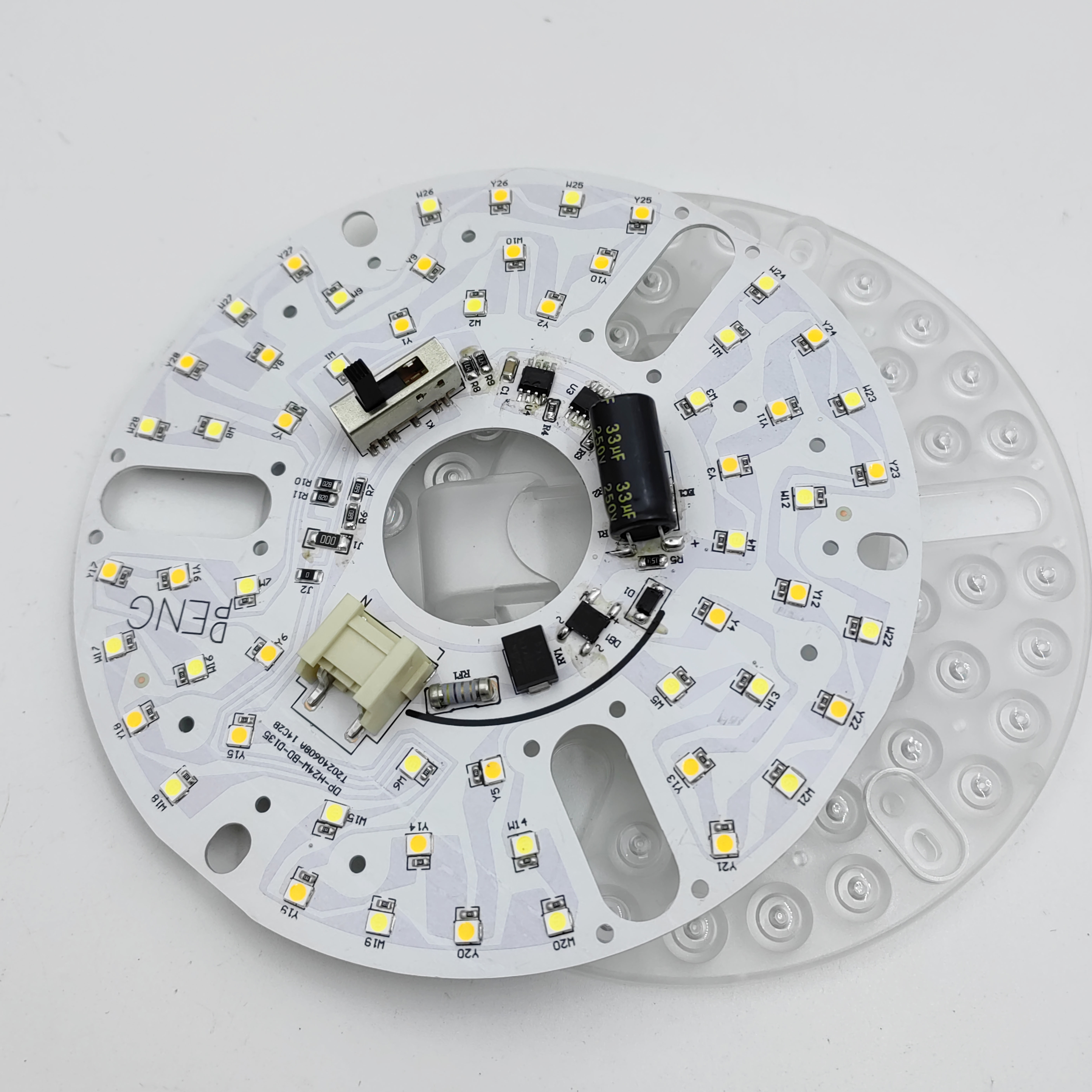 CE ERP 230V 24W 5CCT Adjustable Led Ceiling Module Light Ceiling Pendant Radar Induction Control
