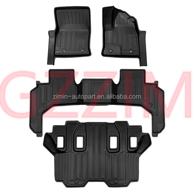 RHD/LHD Car Floor Mat For Land Cruiser 300 Floor Position Durable Interior Accessory