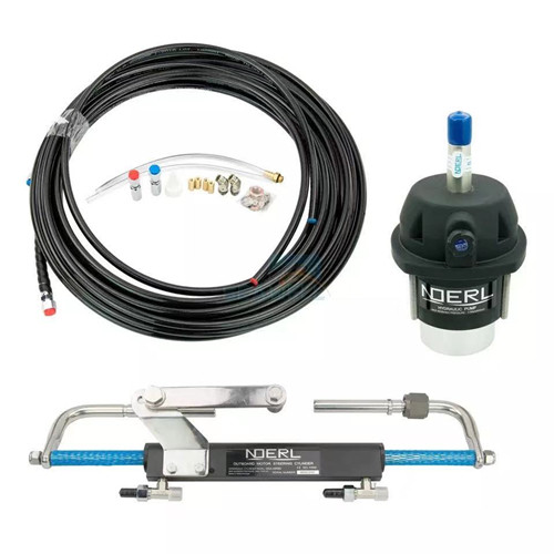 214mm Stroke Rotary Steering Kit swing Cylinder Helm 350HP