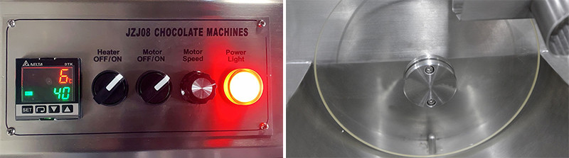 Small Tabletop Chocolate Melting Machine 8kg 15kg For Commercial Home Use