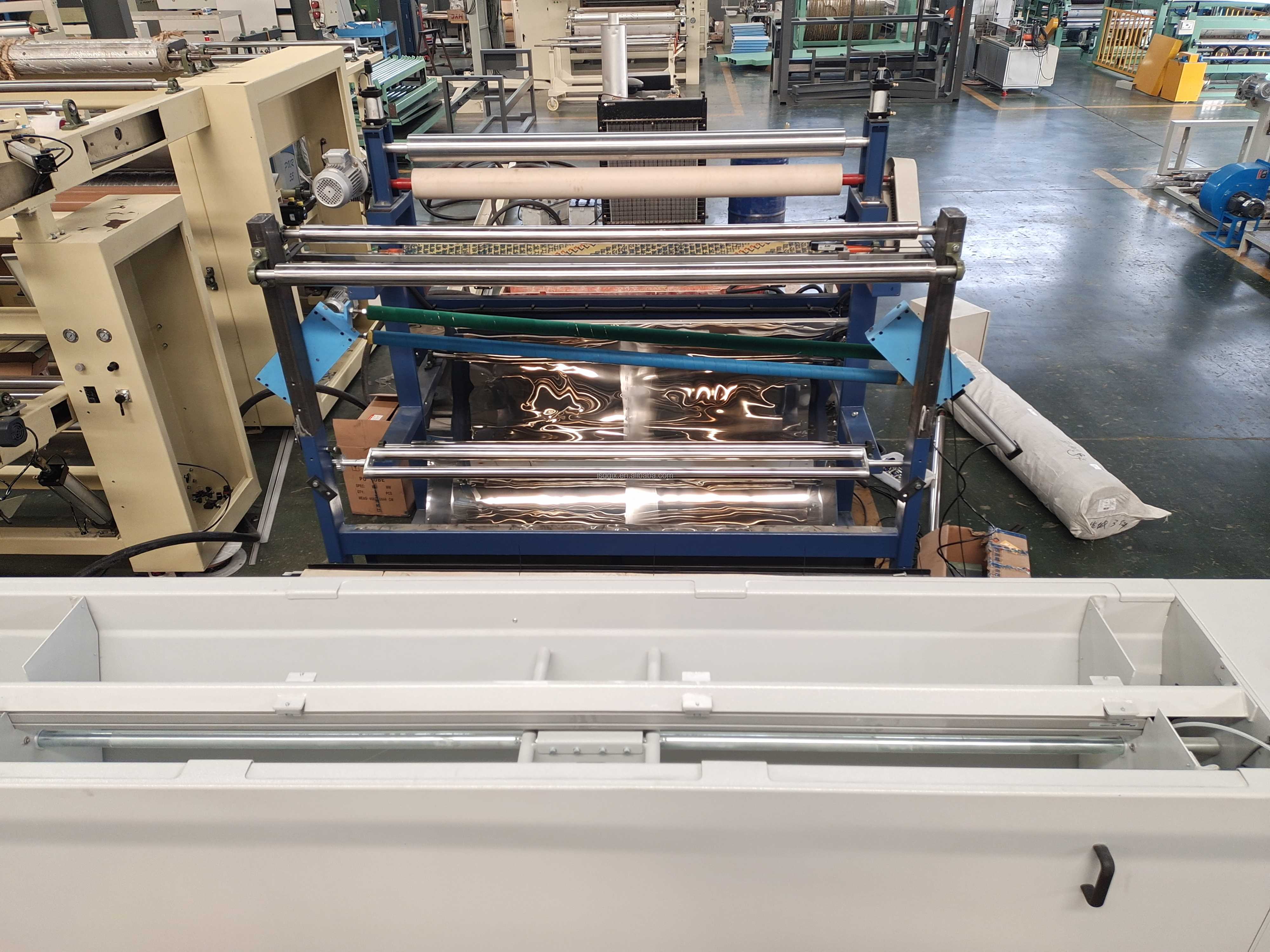 60 KW Automotive Air Conditioner Activated Carbon Air Filter Cloth Laminating Machine for Filtration