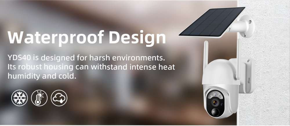 Outdoor Security 3G 4G PTZ Camera Pan Tilt 5W Solar Panel Surveillance Camera Wireless