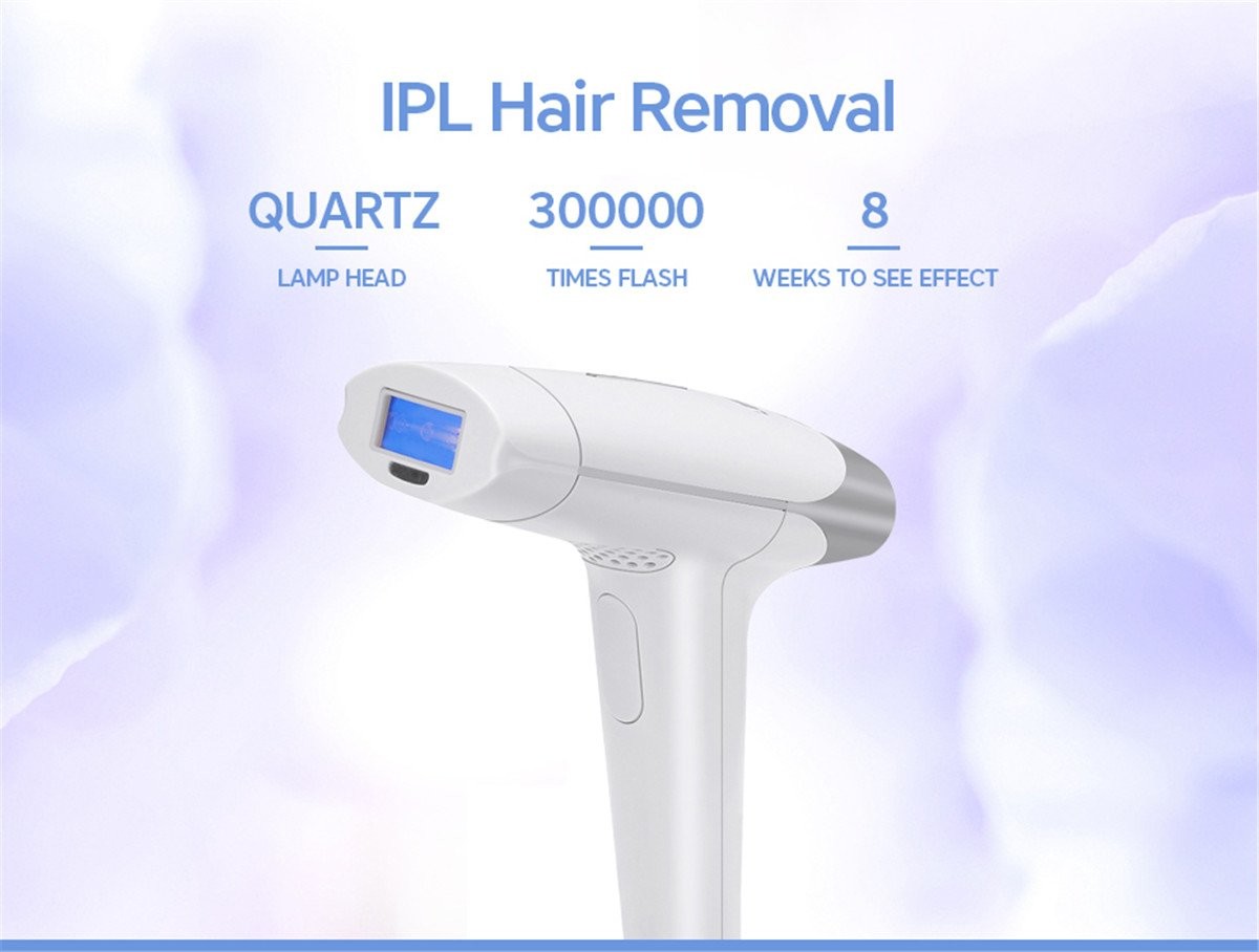 PSE Painless 400000 Flashes handheld laser hair removal device